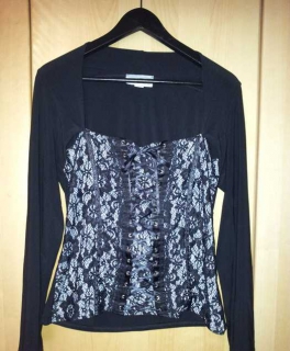 Oberteil Corsagenoptik Gr.46