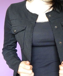 Zara Trafaluc Army Military Jacke Blazer Gothic