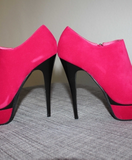 Pinke Ankleboots NEU 40 High Heels