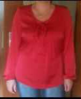 Tolle rote Bluse