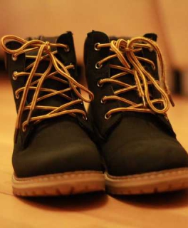 Winterboots navyblau 37