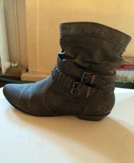 Gino Ventori Stiefelette grau