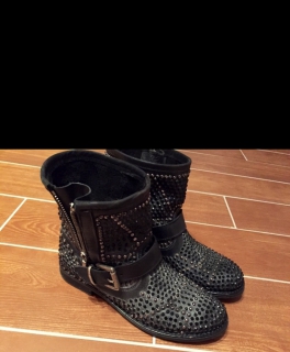 Eddie Rodriguez Biker Boots