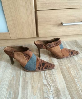 Halbschuhe mit tollem Absatz