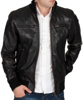 Jack & Jones Lederjacke Flow NEU
