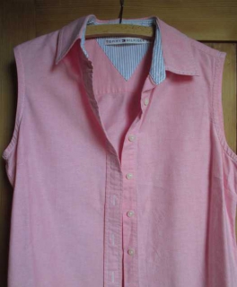 Sehr schöne rosa Hilfiger-Bluse:)