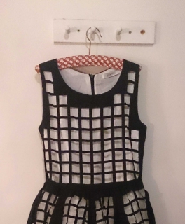 Schwarz-Weißes Kleid von Graffith