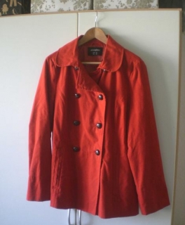 Tolle orange / rote Jacke von Primark , super für den Herbst 