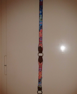 bunter ledergürtel von desigual