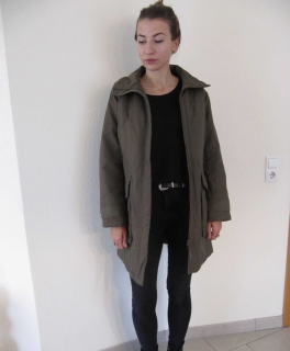 Parka, khaki, regenfest, blogger, hipster, oversized