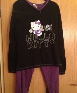Hello Kitty Pyjama in Größe L