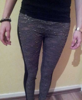 Glitzerleggings