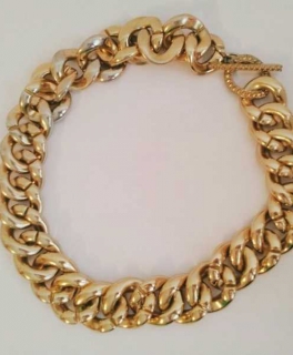 Goldende Statement Gliederkette