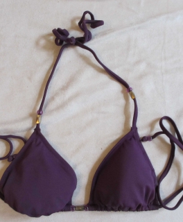 Lila Bikini Oberteil