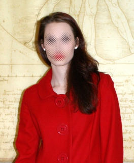 roter Wintermantel von Killah by Miss Sixty in M NEU!!!