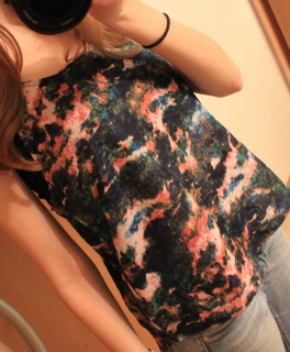 Galaxy Sommer Oberteil Top