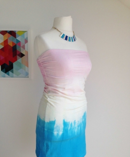 Batik DIY Bandeau Beach Kleid