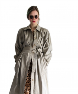 -- Bogner Trenchcoat -- in Beige mit Knopfleiste Taschen und Gürtel in Gr. 38/40