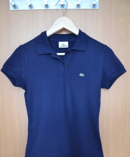echtes blaues Lacoste Shirt in Größe 36