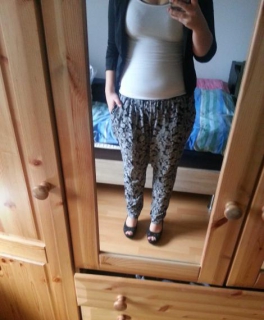 Gemusterte Sommerhose von Vero Moda