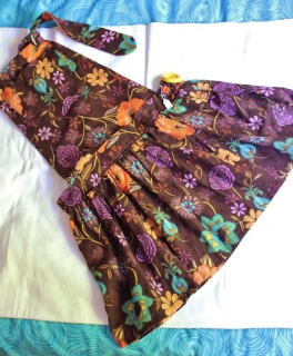 Latzkleid, selbstgenäht