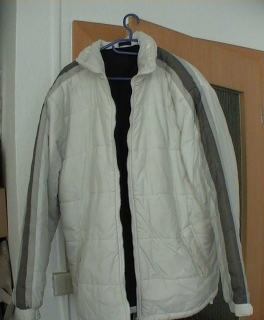Weiße Jacke 