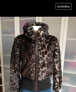 leo Fell Jacke Blogger Ketten Bündchen