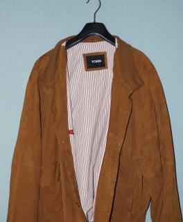 Oversized Vintage Lederjacke 