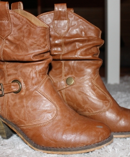Cowboystiefelleten * hellbraun