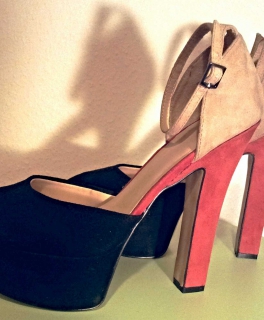 High Heels Colour Blocking