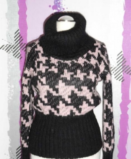 Damen Pullover, Rollkragenpullover, Mohair, Pulli, Gr. 36, Kookai