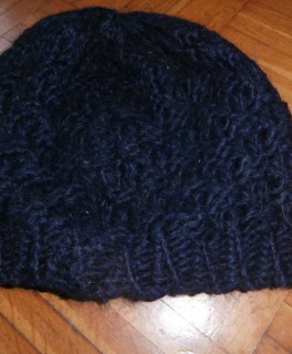 Promod Strickmütze blau warm