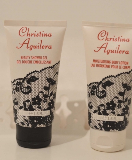 Christina Aguilera Bodylotion und Duschgel 