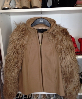 ZARA Jacke Fake fur Felljacke NEU