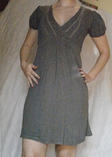 schönes graues kleid gr. M