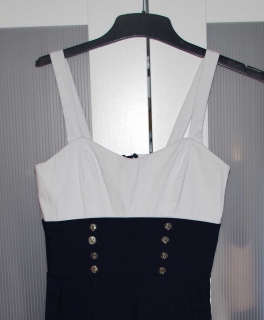 Kleid in Matrosen-Optik