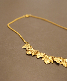 Kette Blätter Unikat