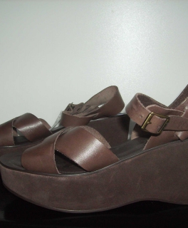 KORK-EASE The Original handmade sandals - Plateau Sandaletten braun 39