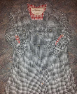 Bluse kariert Mango 34/XS blogger neu