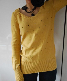 Sportlicher Long-Pulli mit Muster 