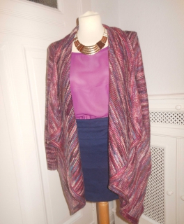 Beerefarbener Cardigan Gr.M perfekt für kalte Tage