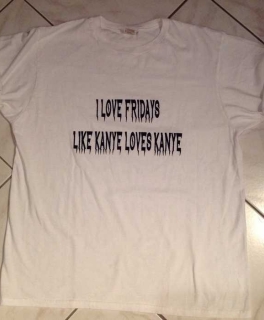 Kanye loves Kanye Oversize Unisex Shirt