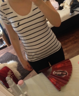 Gestreiftes Tshirt von Abercrombie