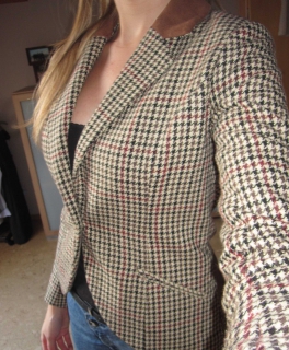 Vintage Blazer H&M kariert