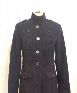 Dunkelblauer Mantel von H&M