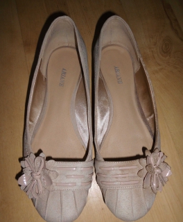 Pumps Ballerinas rosa nude Größe 39 Deichmann