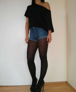 Fledermauspulli Größe 34/36 Schwarz