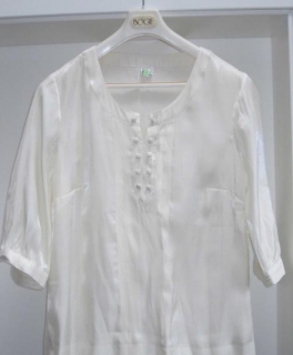 weiße festliche Bluse 3/4 Arm