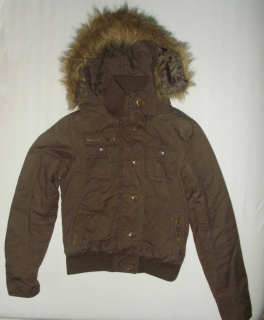 Braune Winterjacke / Übergangsjacke
