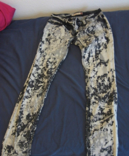Acid Washed Jeans W 27 L 34